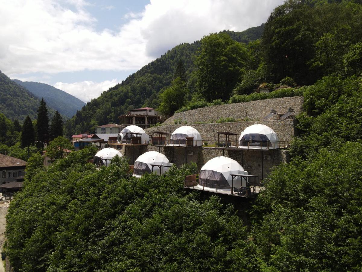 Kaledome Orman Evleri Hotel Çamlıhemşin Exterior foto