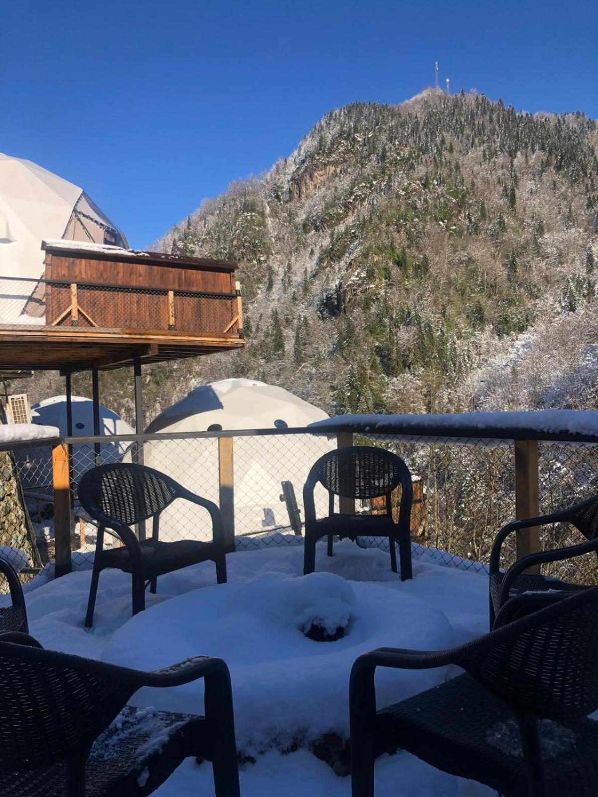 Kaledome Orman Evleri Hotel Çamlıhemşin Exterior foto
