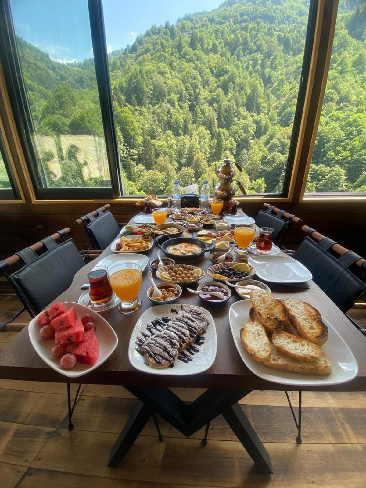 Kaledome Orman Evleri Hotel Çamlıhemşin Exterior foto
